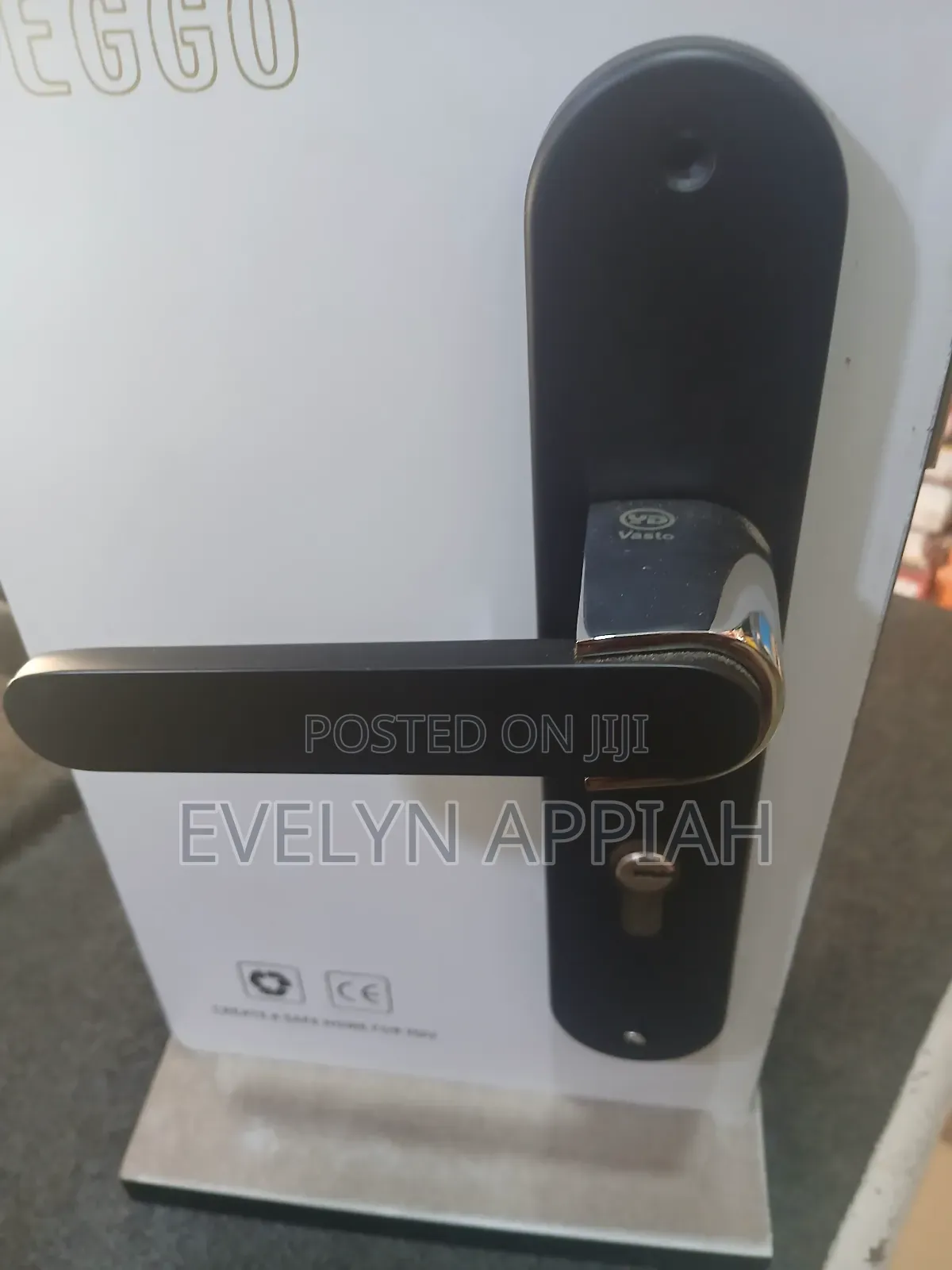 Black Vasto High Quality Door Lock