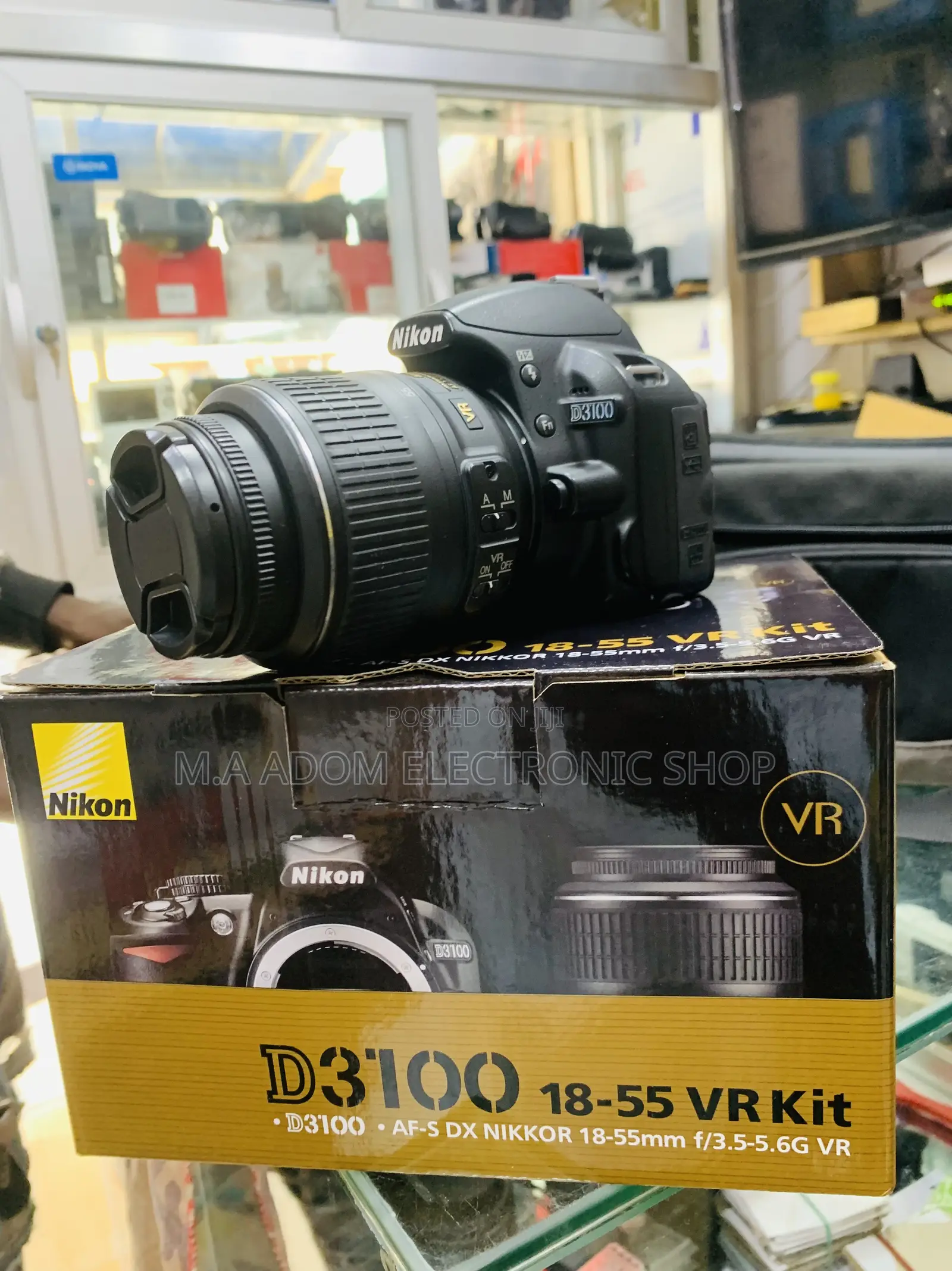 Nikon D3100 With 18-55mm Lens