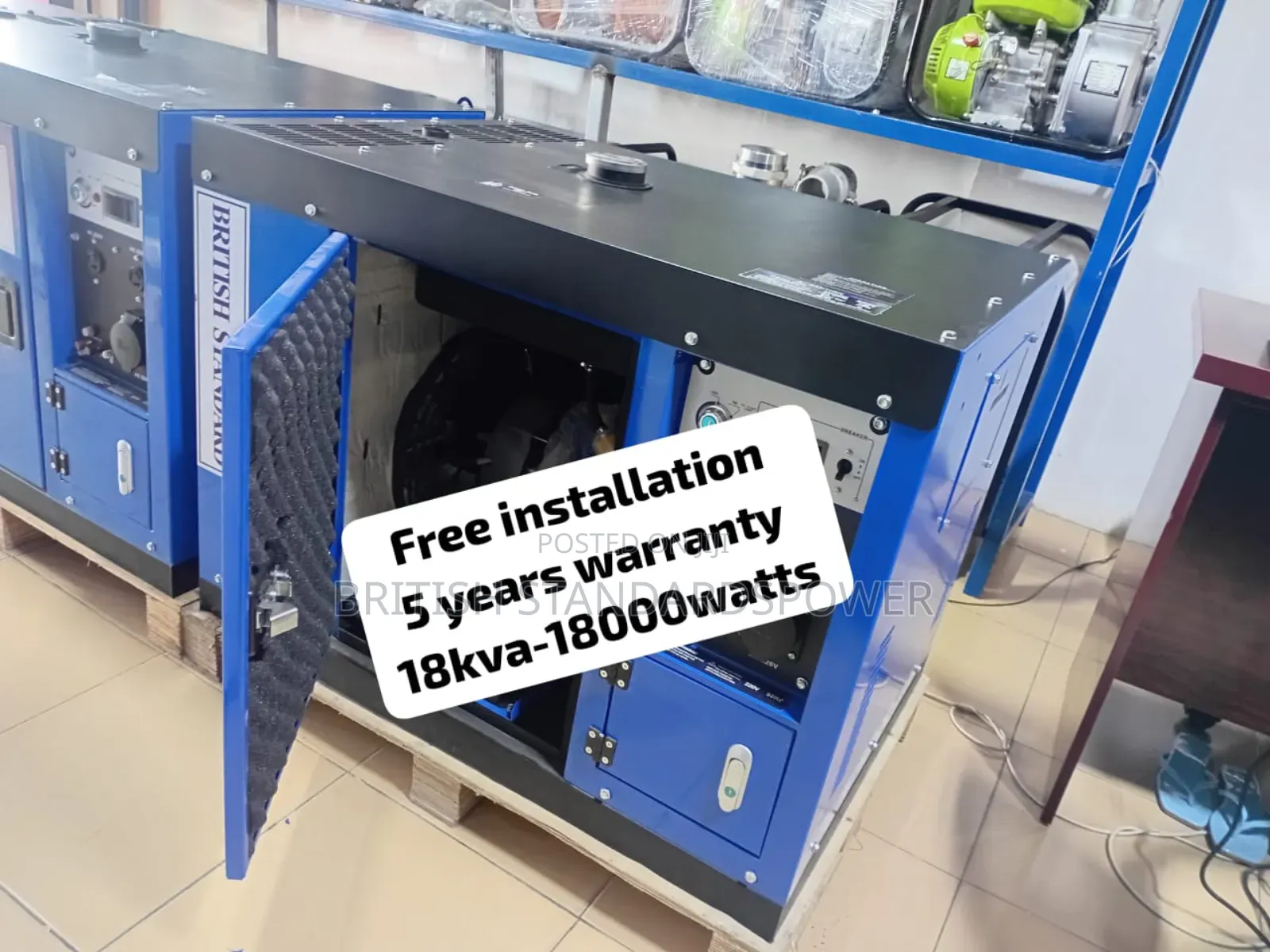 Record Breaking Performance 18kva Diesel Genset