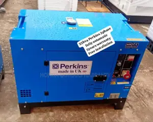 Bright Spark Perkins Diesel Generator 22kva 3phase Ats