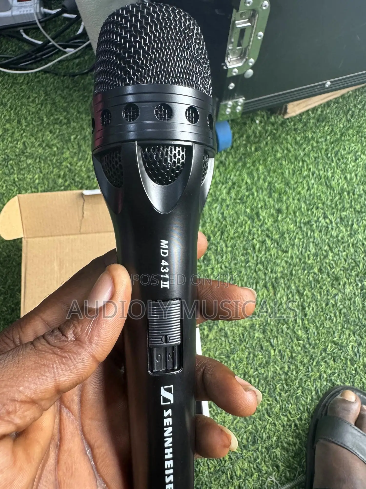 Sennheiser Md 431 Vocal Microphone (Cord Mic)