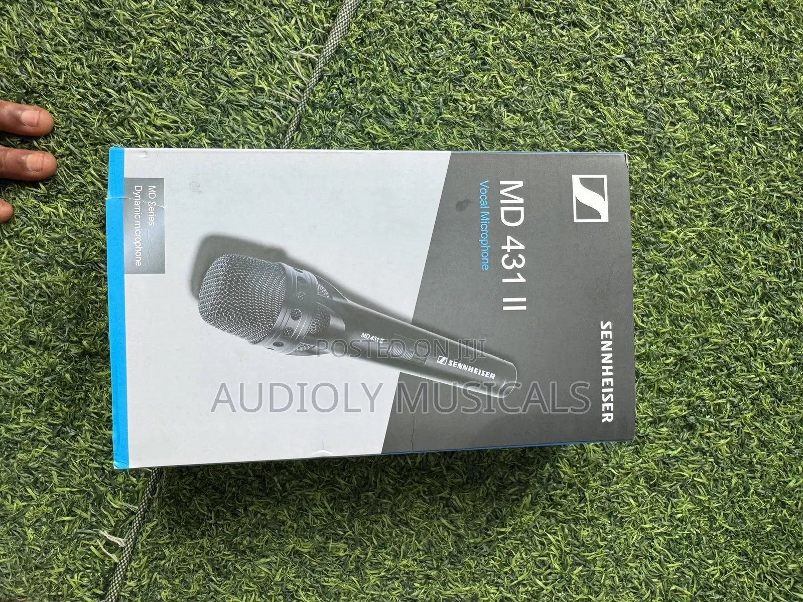 Sennheiser Md 431 Vocal Microphone (Cord Mic)