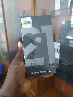 New Samsung Galaxy S21 Ultra 5G 128 GB Black
