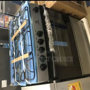Nasco Gas Stove With 5 Burners, Oven & Grill (90x60 Size)