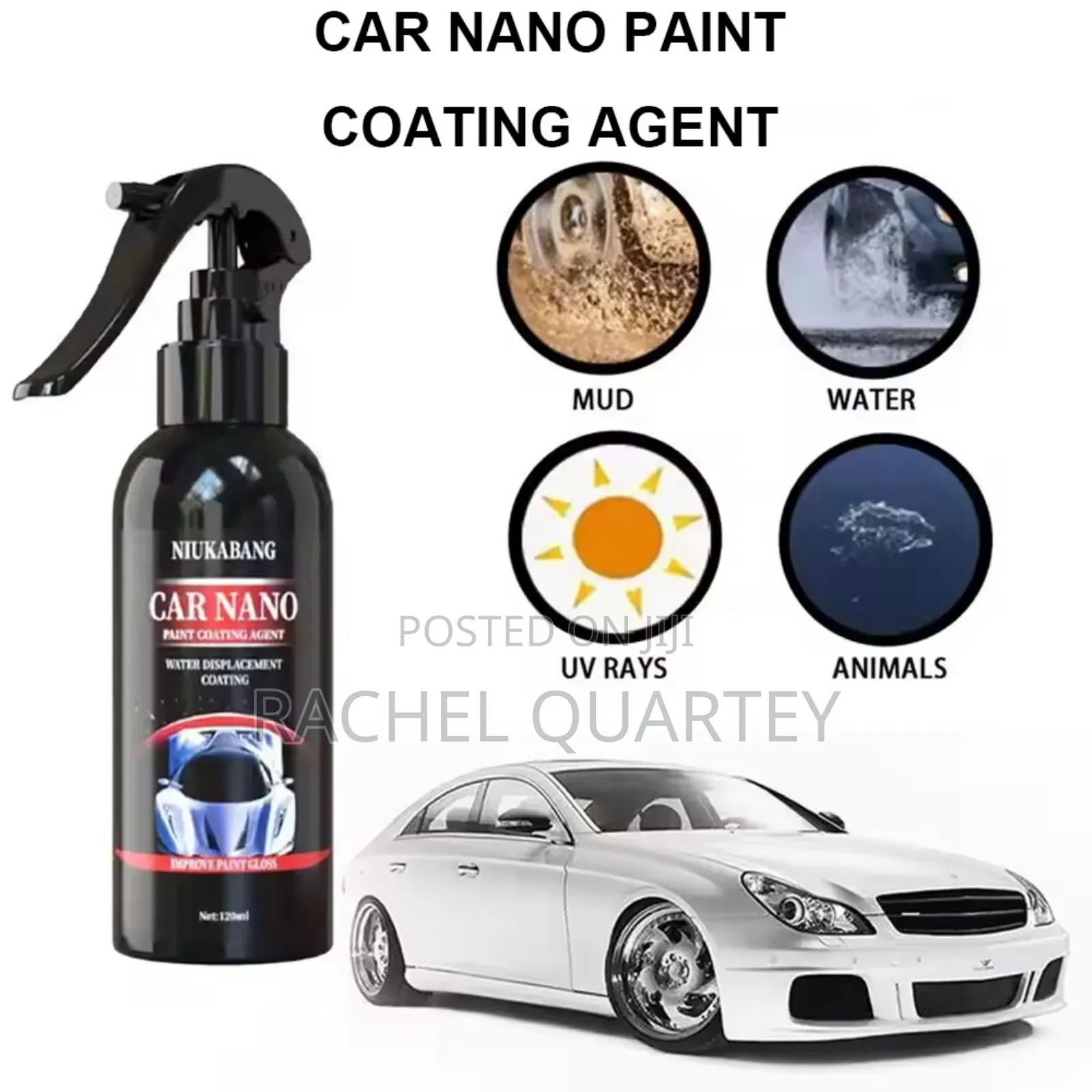 Nano Crystal Liquid Car Spray (500ml)