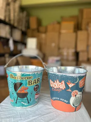 8 Litres Tin Ice Buckets
