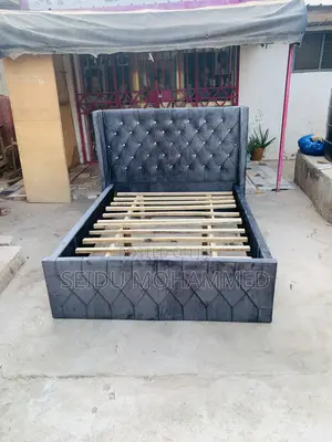 60/ 80 Fabric Material Bed Frame