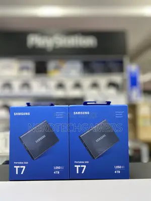Samsung 4tb T7 Portable SSD (Titan Gray)