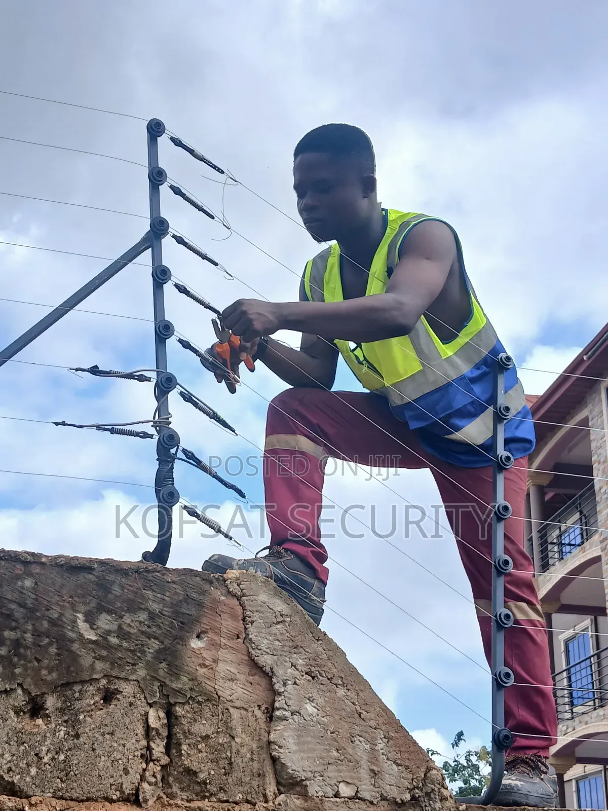 Certified Electric Fence Engineer in Atwima District
