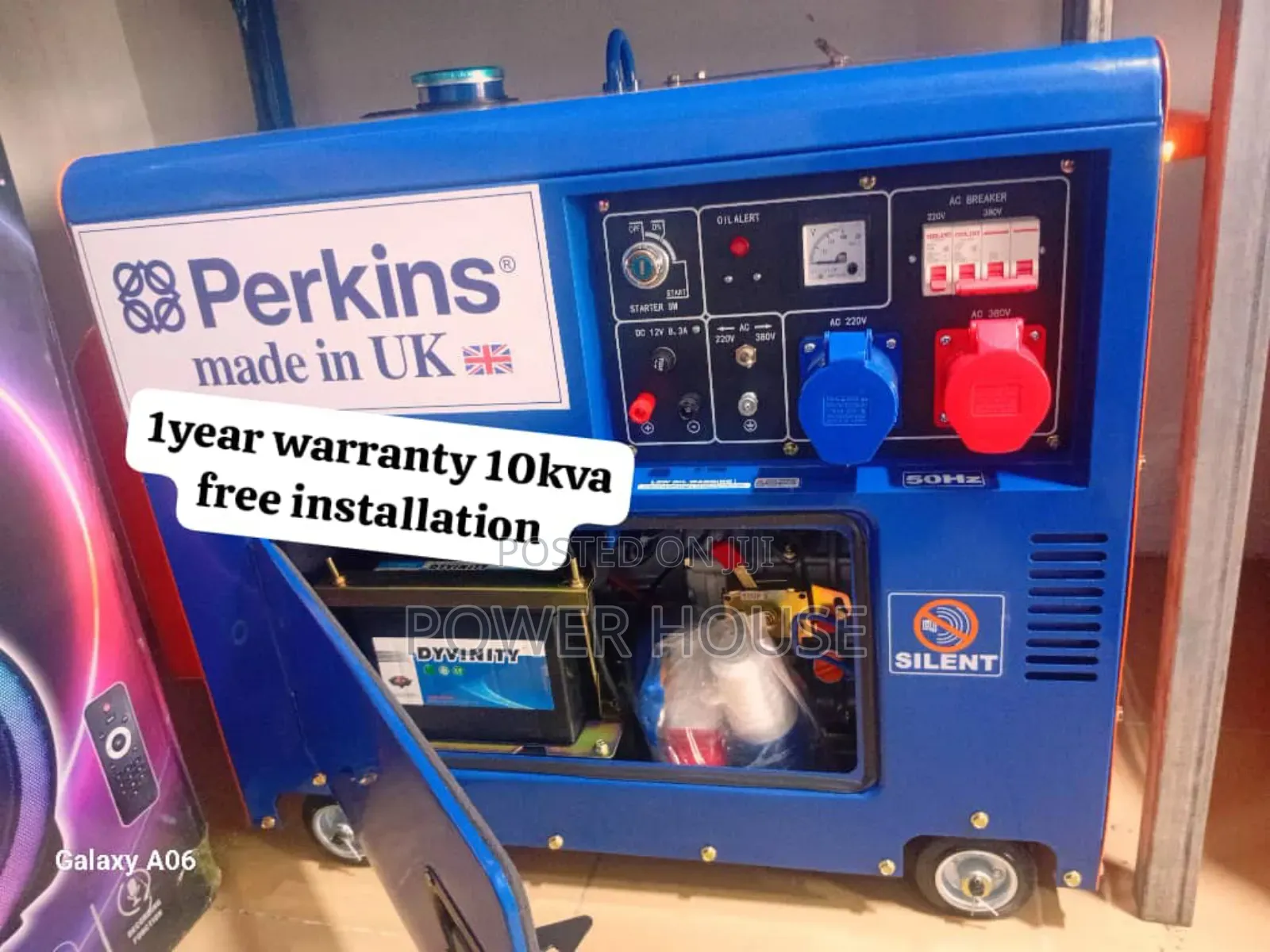 Rock Zone 10kva 13000watts Diesel Perkins Generator 10kva