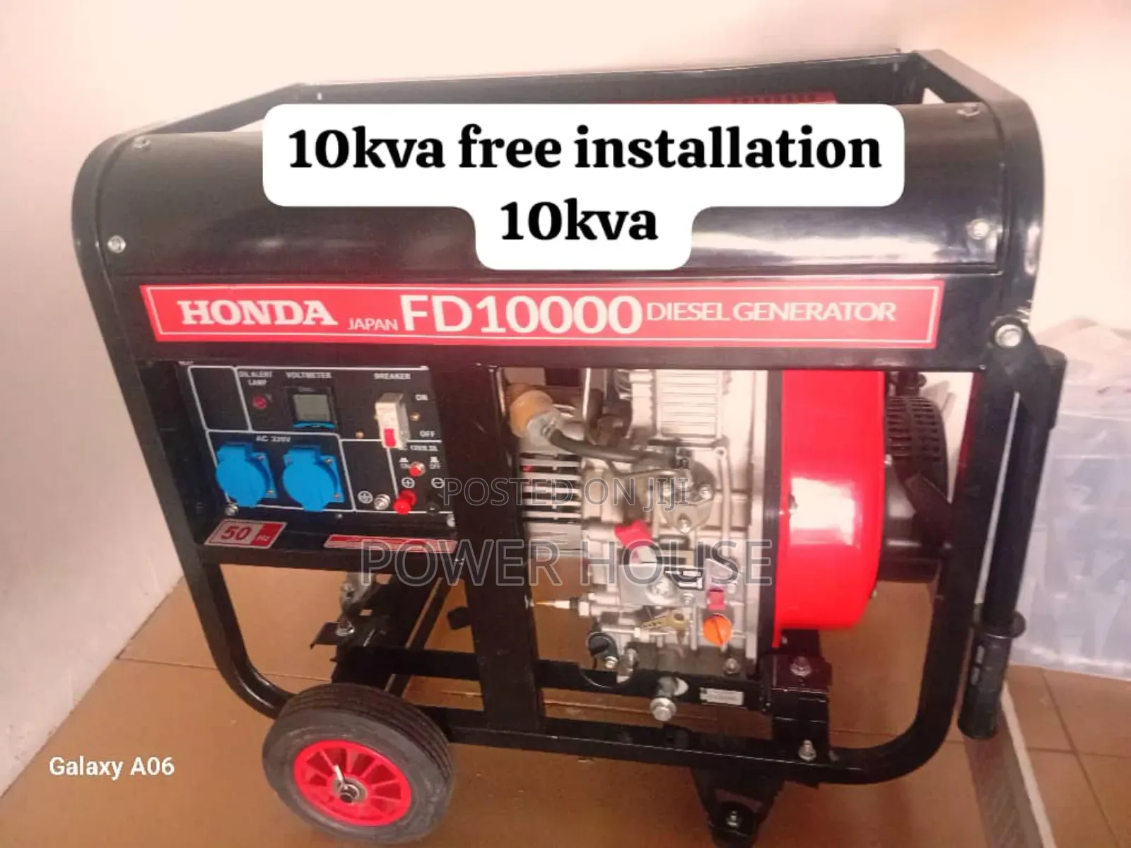 Rock Crystal 10kva 13000watts Diesel Generator 10kva