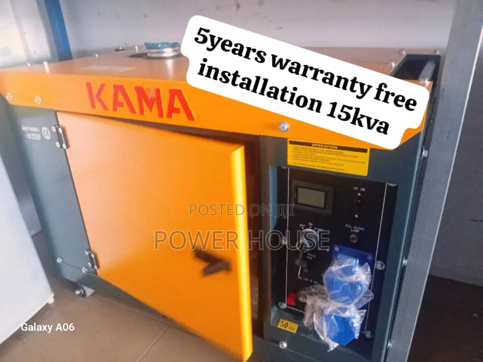 Rock Grand Panel 16500watts 15kva Kama Diesel Generator