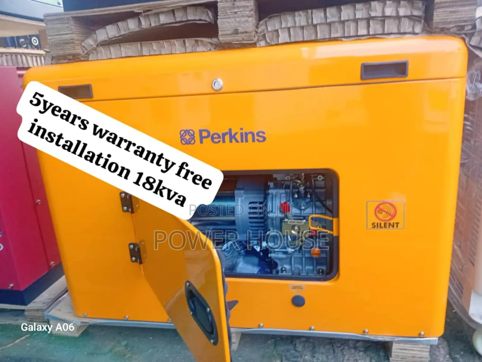 Rock Vanter Amp 18kva Perkins Diesel Generator 18kva
