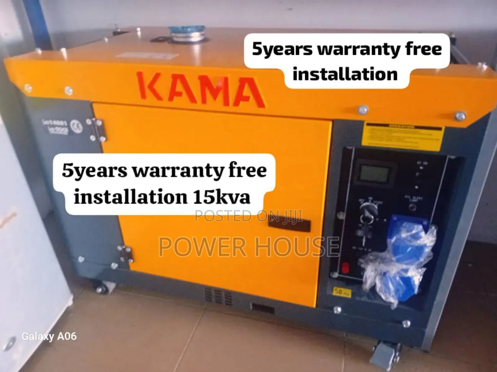 Rock Inferno Kama Diesel Generator 15kva 16500watts