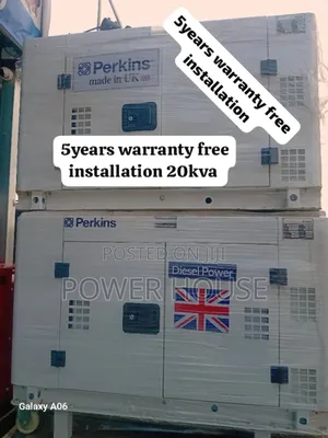 Rock Amp Tap 20kva Perkins Generator Diesel 20kva