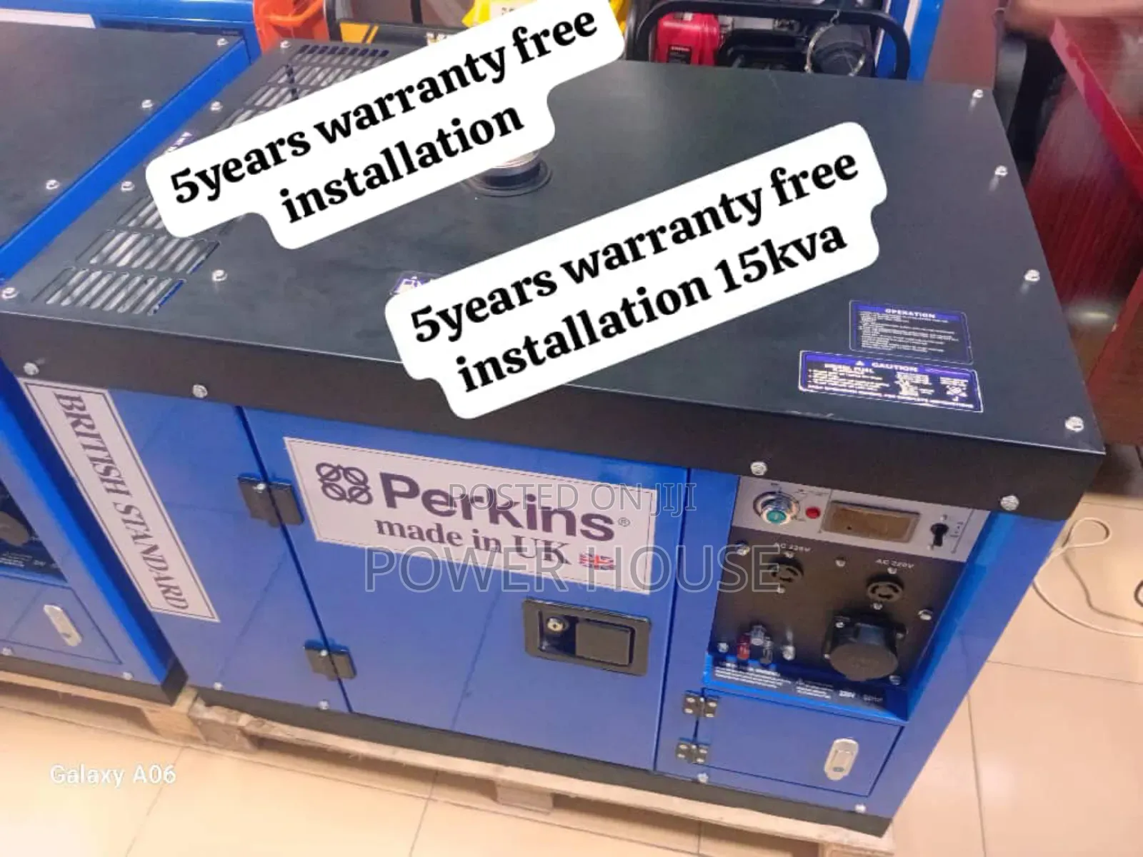 Rock Valor Beacon 16500watts 15kva Diesel Generator Perkins
