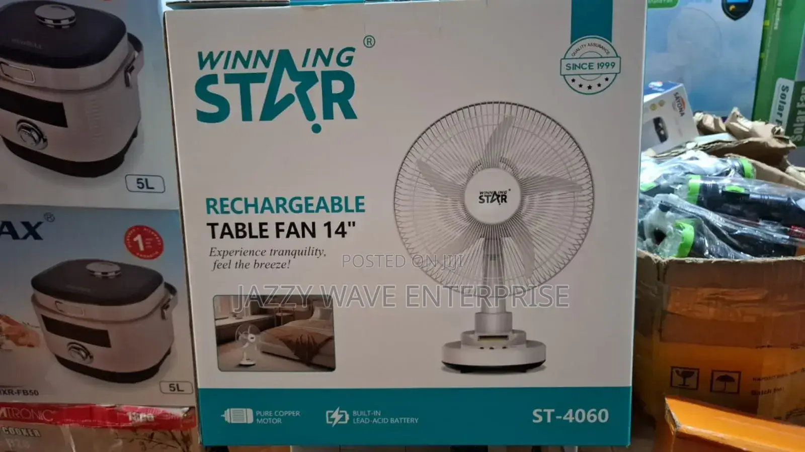 Rechargeable Fan