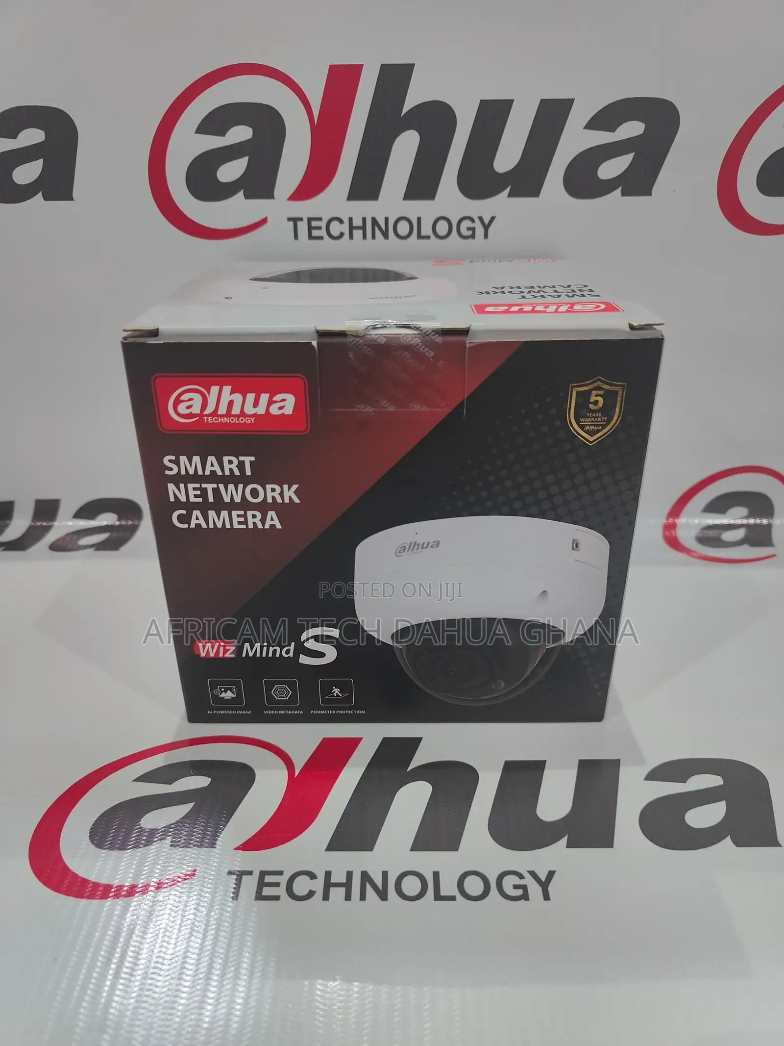 Dahua 5mp Ir Fixed-Focal Dome Wizmind Network Camera