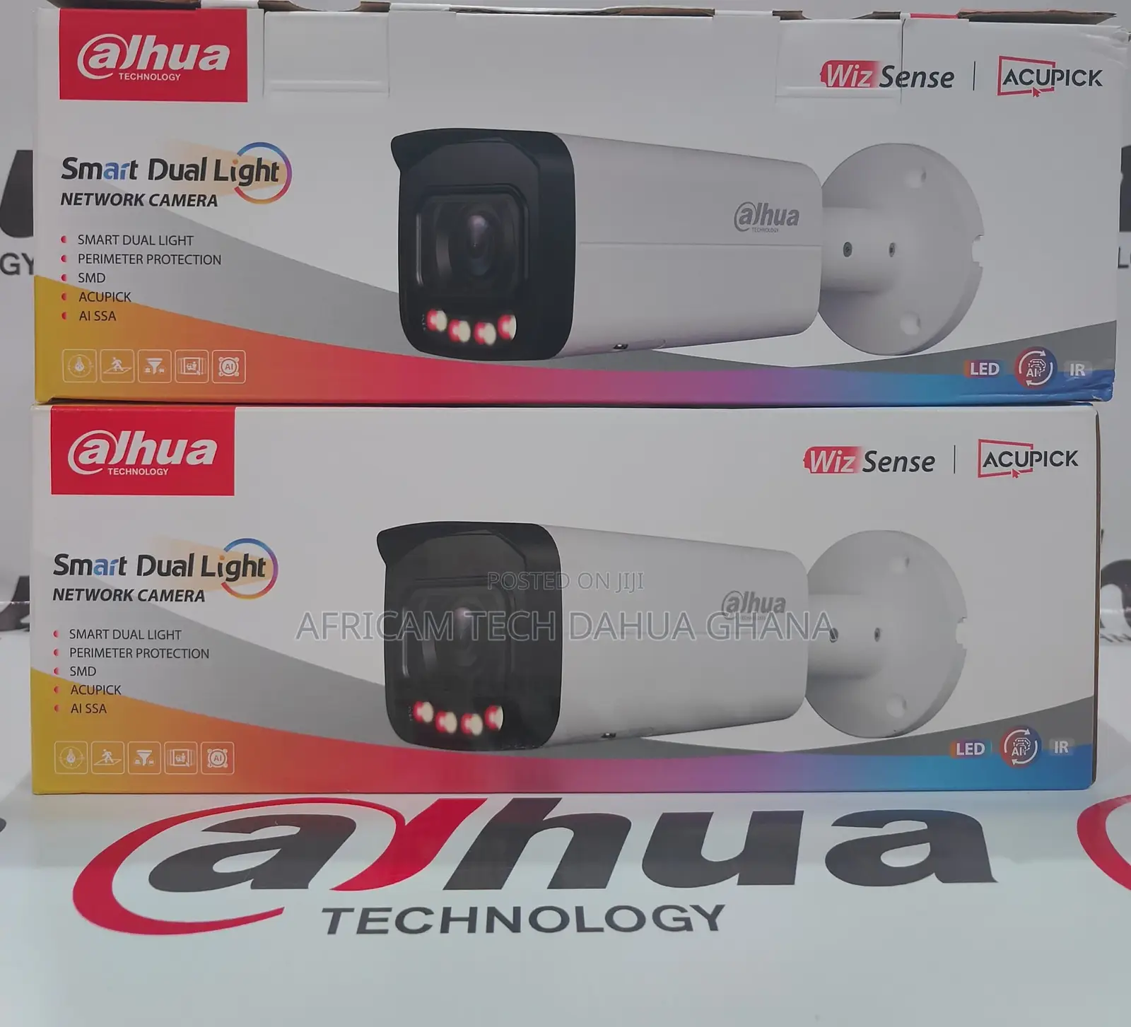 Dahua 6mp Smart Dual Light Varifocal Wizsense Two Way Talk