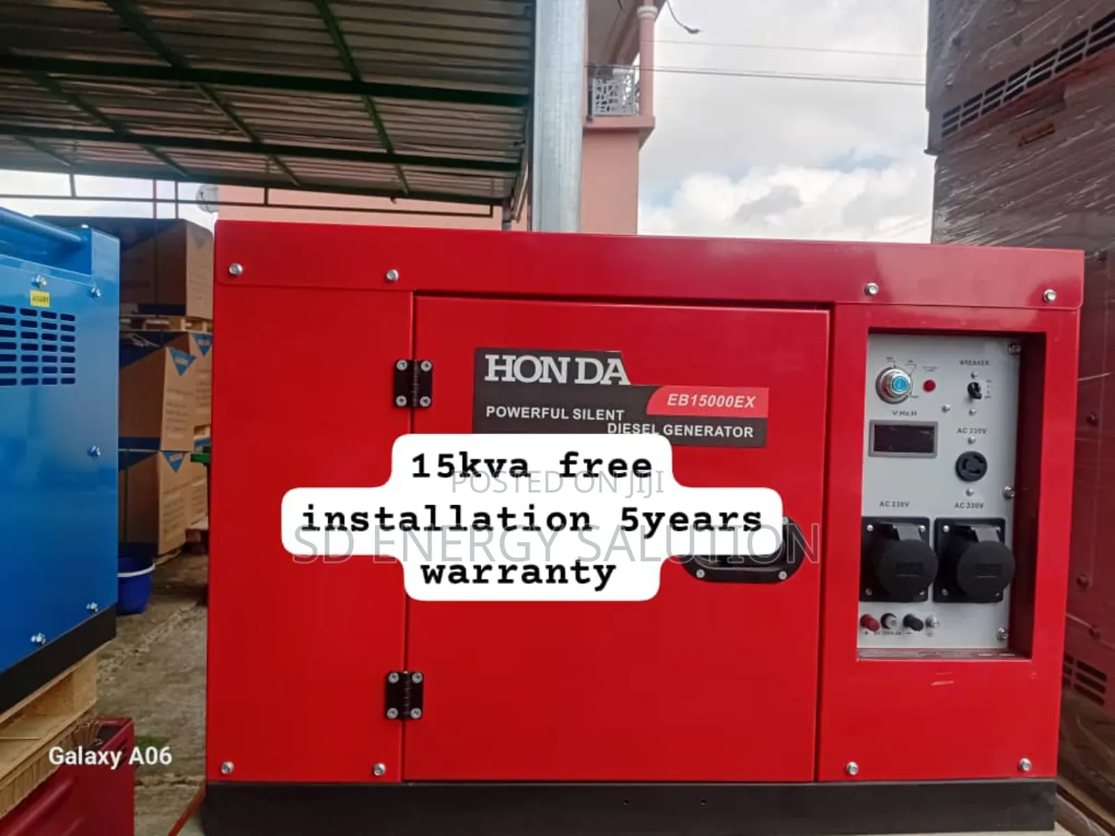 Rush of Real Power Perkins 18kva Diesel Generator 18kva