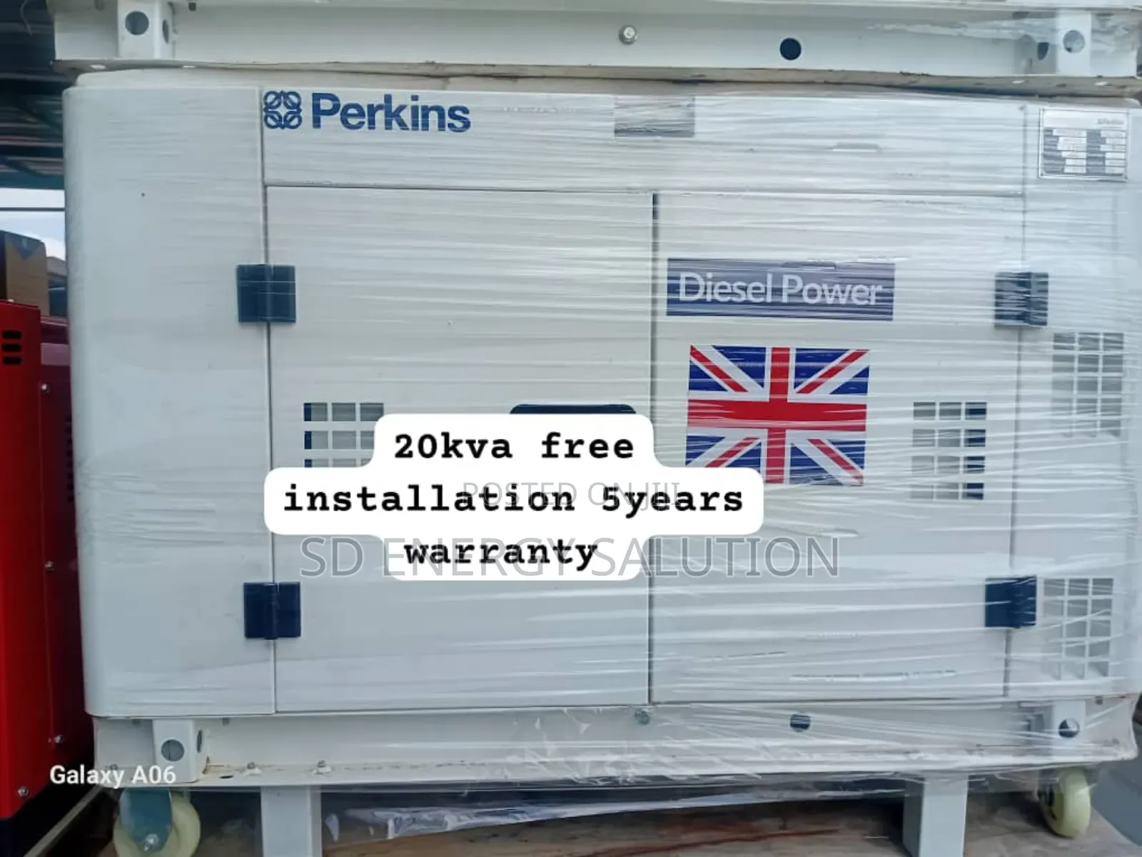 Raw Energy Refined Tech Perkins 20kva Generator Diesel 20kva
