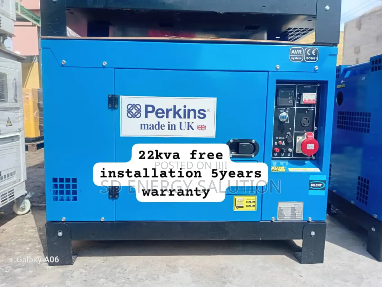 Zap the Gap Perkins 22kva Diesel Generator 22kva Diesel