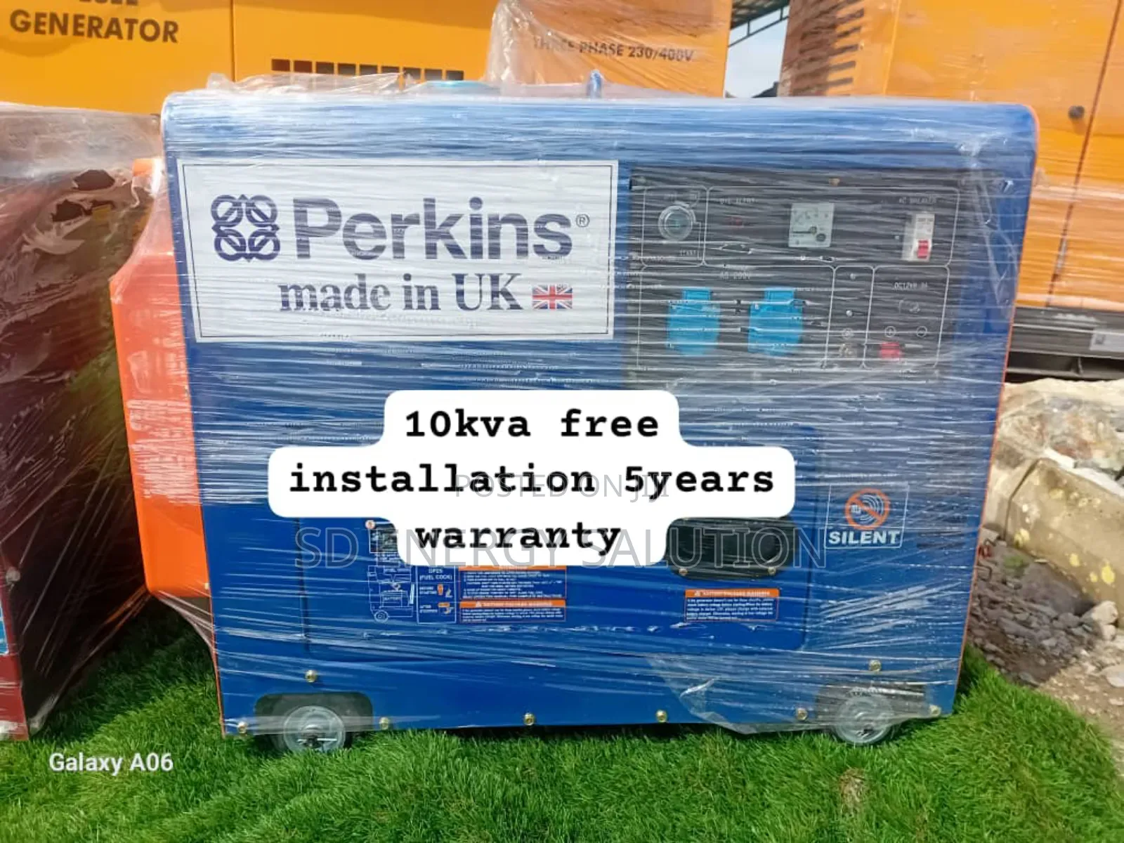 Power Your Peace Mind Perkins 10kva Diesel 13000watts Diesel