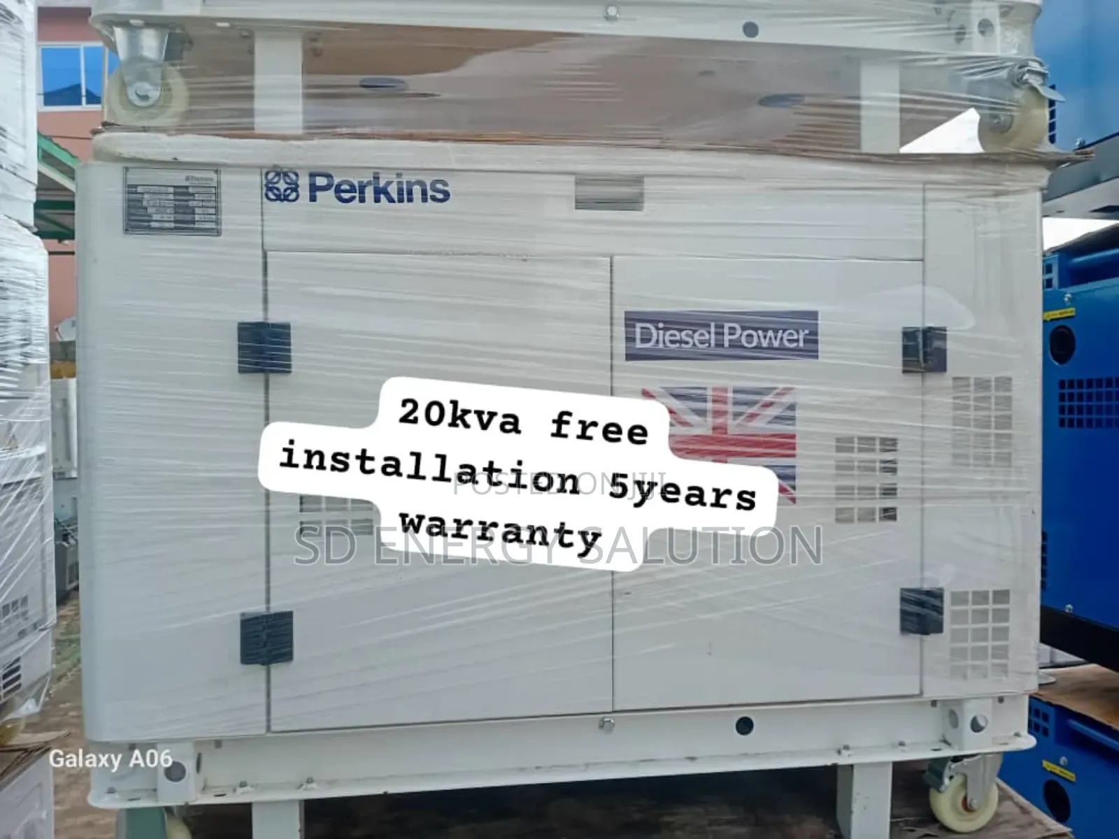 Synced With the Future Perkins 20kva Diesel Generator 20kva