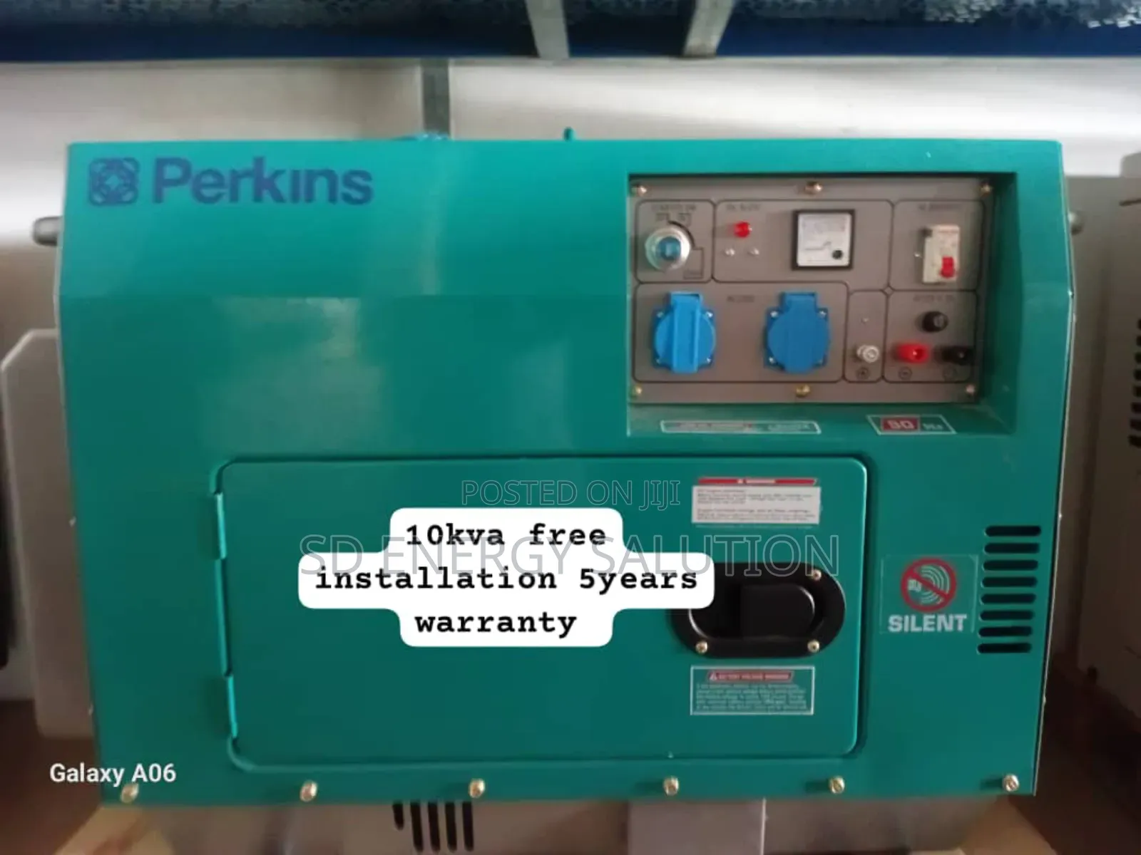 Portable Voltage Lab Perkins 10kva Diesel 13000watts Diesel