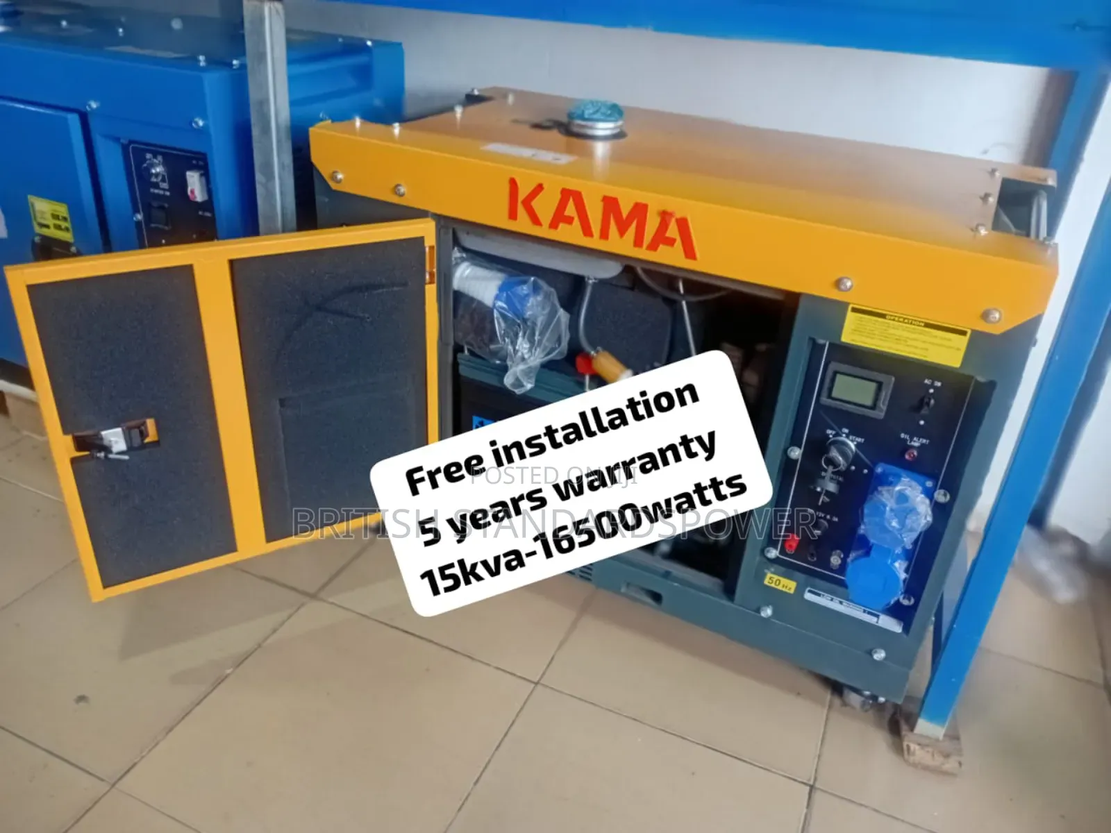 Handcrafted Perfection 15kva Silent Diesel Genset