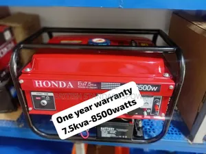 100% Copper Coil Alternator 7.5kva Petrol Generator