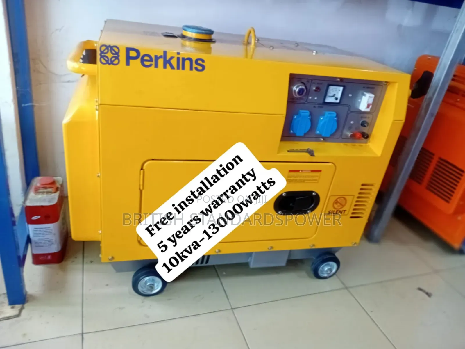 Extended Service 10kva Silent Diesel Generator