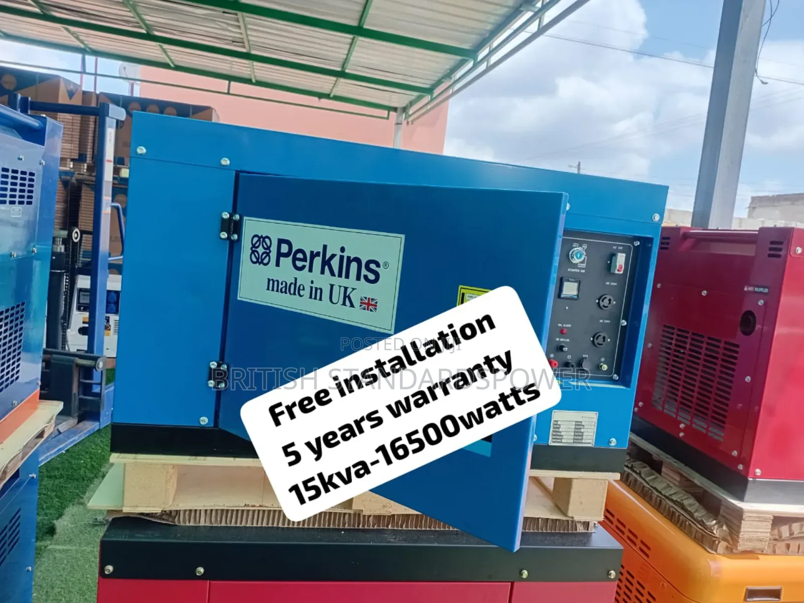 Ultra Modern 15kva Silent Diesel Generator
