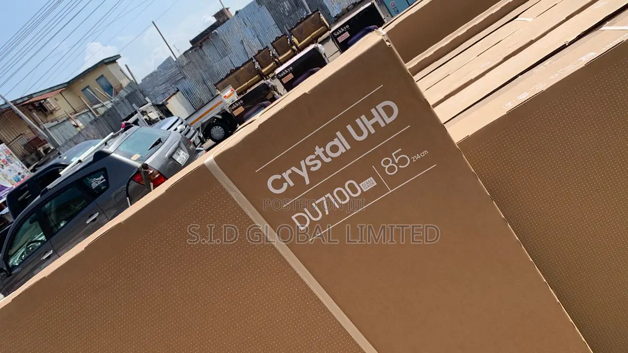  Upscaling Samsung 85" Du7100 Smart Tv