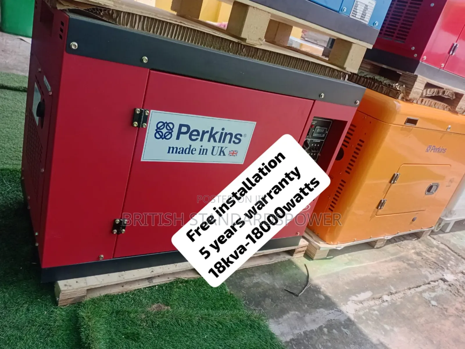 Regulated Power 18kva Silent Diesel Generator