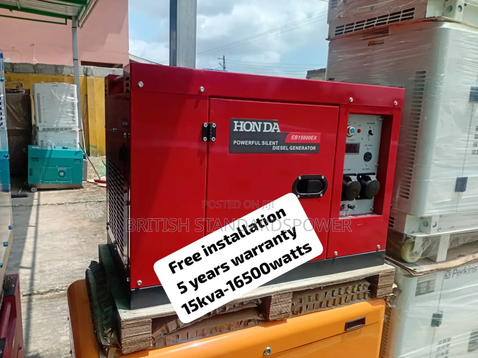 Smart Start Control 15kva Silent Diesel Generator