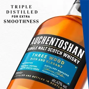 Auchentoshan Three Wood Scotch Whisky 700ml