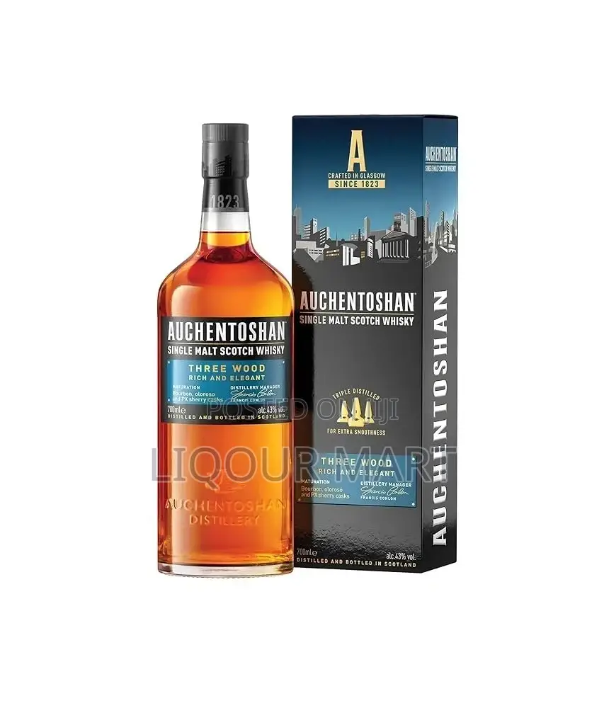 Auchentoshan Three Wood Scotch Whisky 700ml