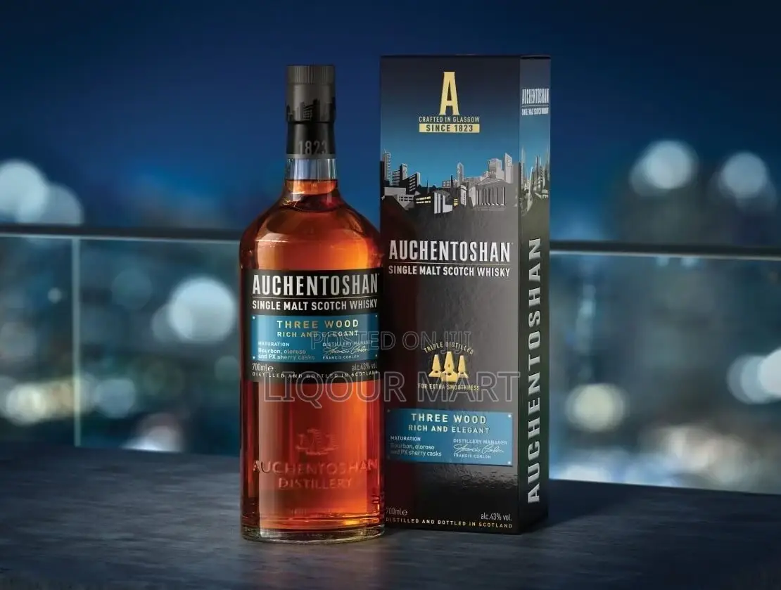 Auchentoshan Three Wood Scotch Whisky 700ml