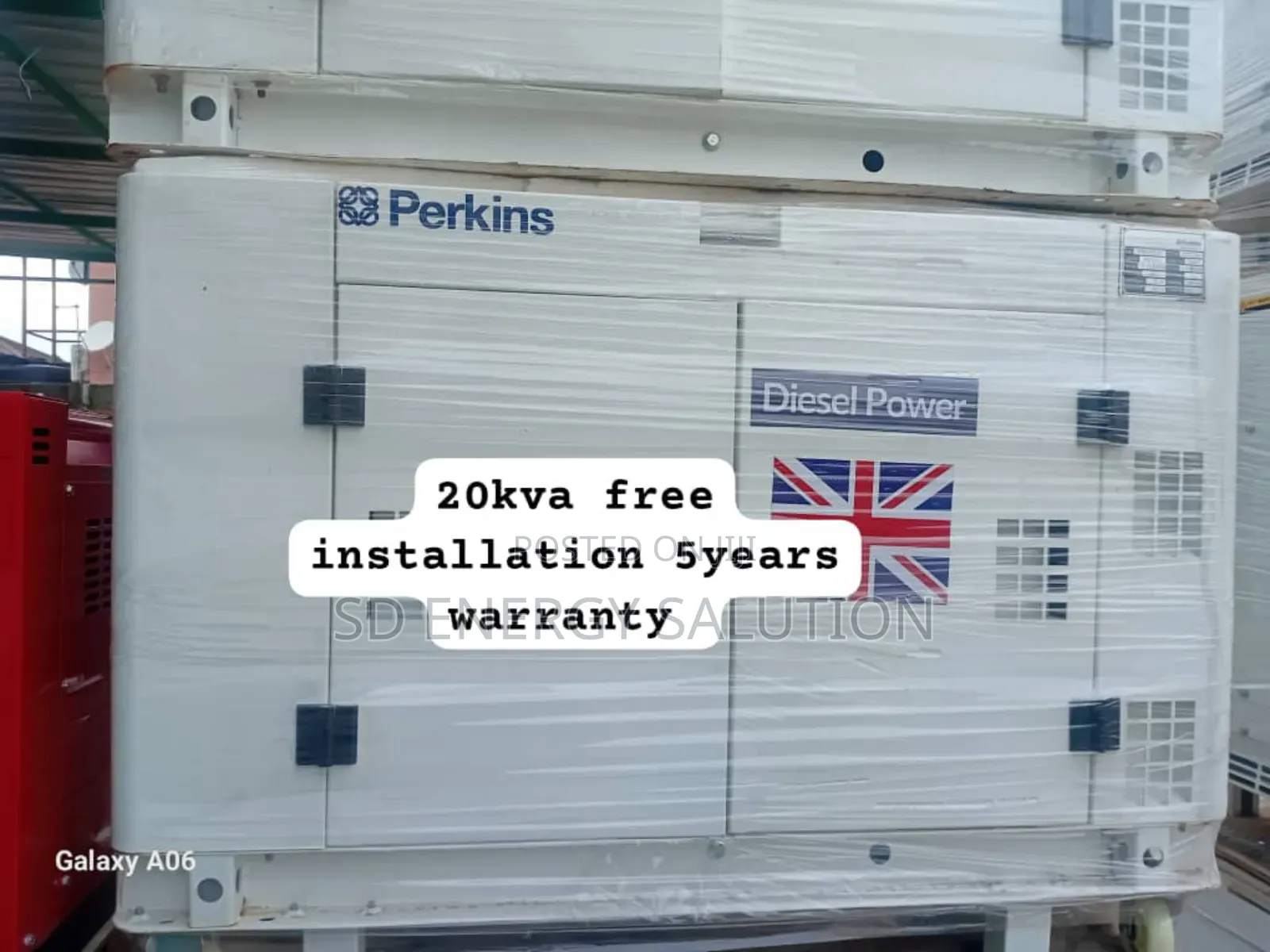 Battery Level Brains Perkins 20kva Diesel Generator 20kva
