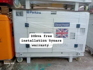 Bluetooth Brains Brawn Perkins 20kva Diesel Generator 20kva