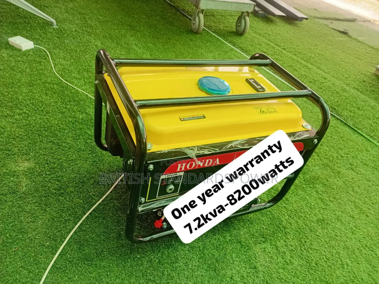 Smooth Energy Supply 7.2kva Petrol Generator