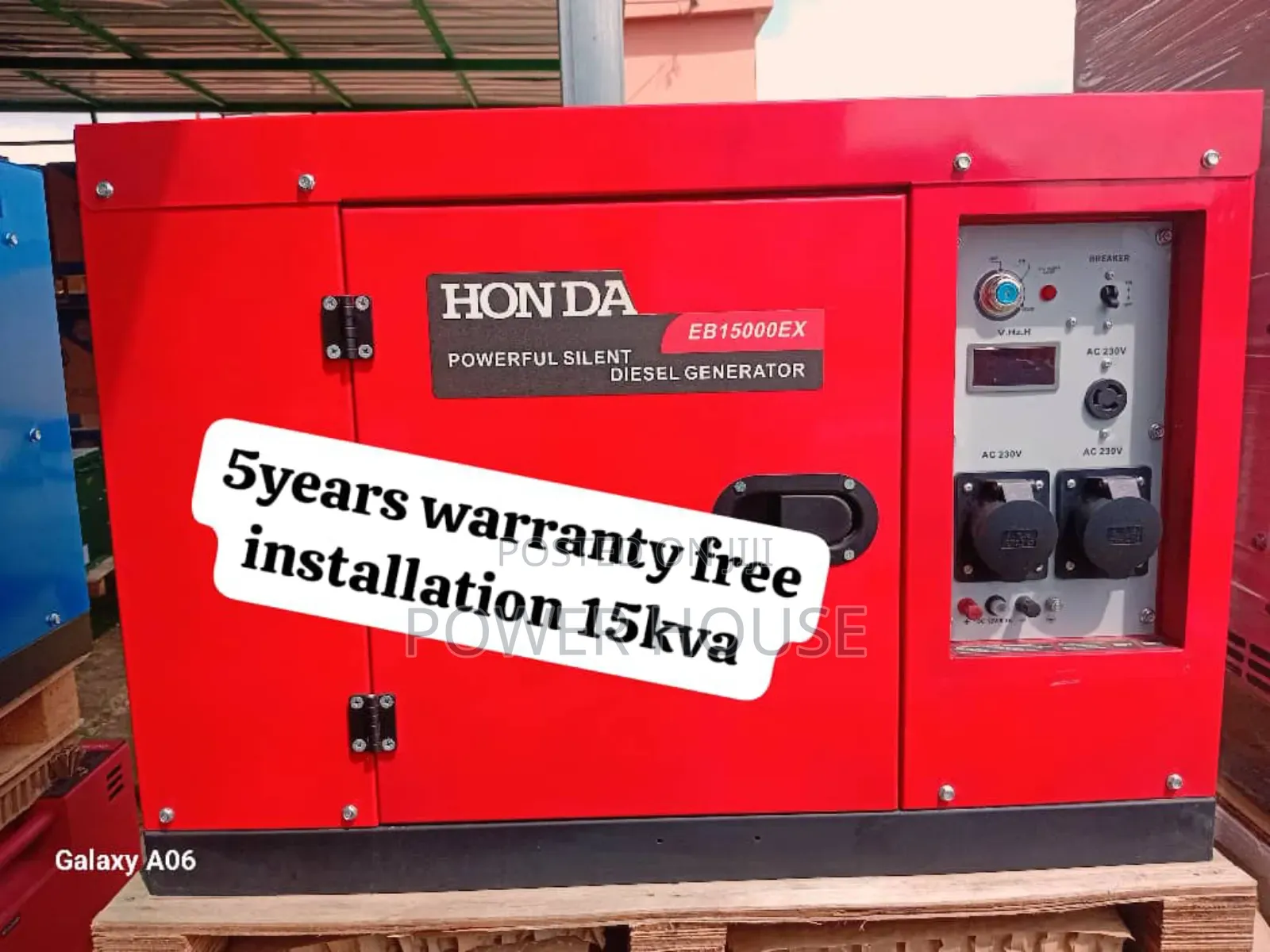 Elegant Halo System 16500watts 15kva Honda Diesel 15kva