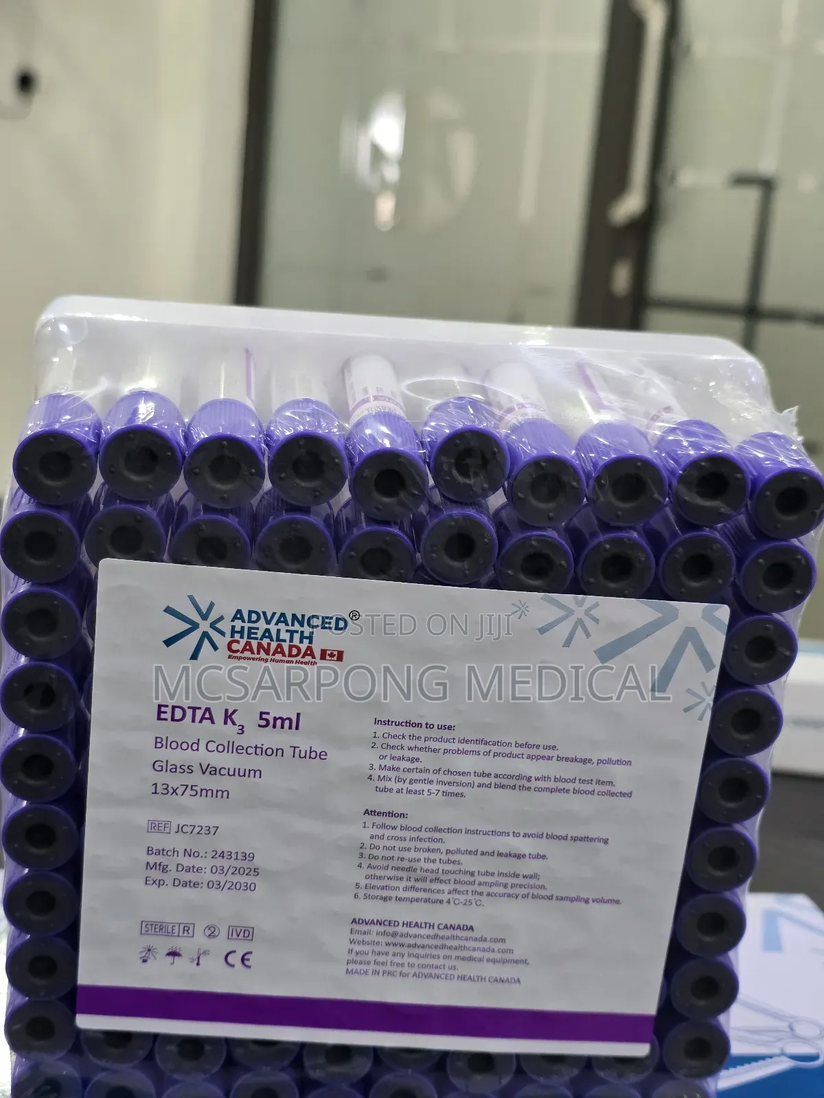 Edta 5ml Blood Collection Tube
