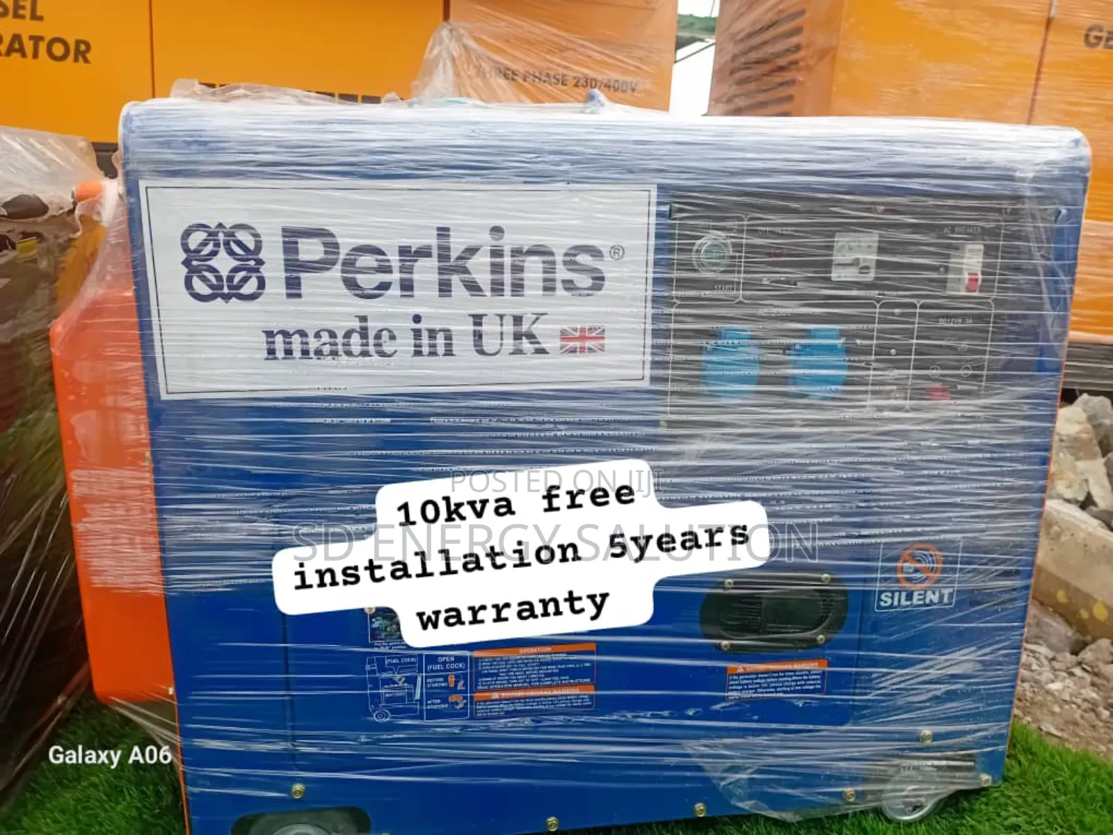 Reliable Partner Perkins 10kva Diesel 13000watts Diesel