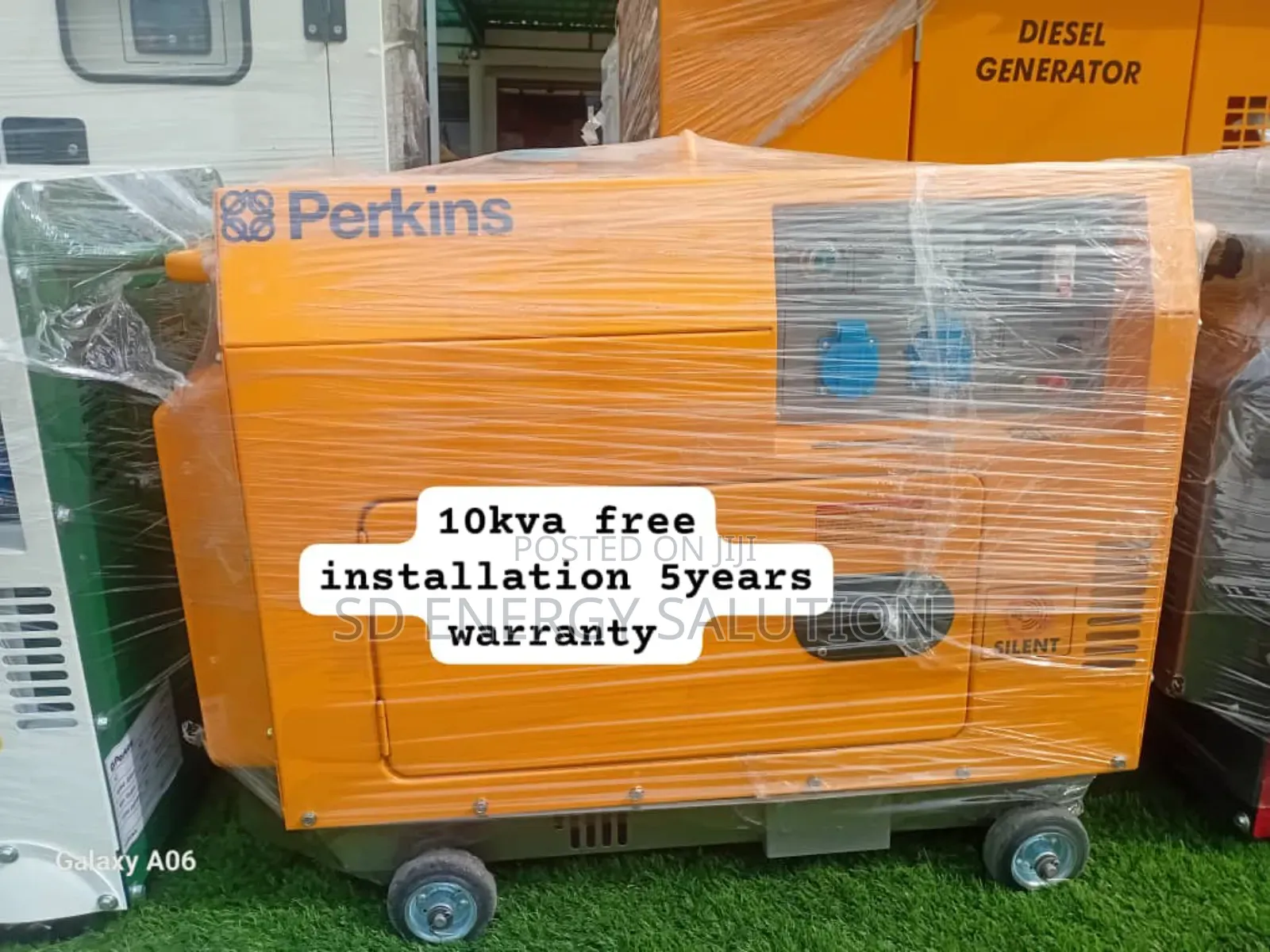 Power Up Level Up Perkins 10kva 13000wats Diesel Generator