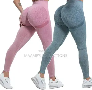 Women’S High-waist Seamless Booty Lifting Yoga Leggings