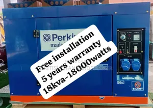 Brilliant Performance 18kva Silent Diesel Generator