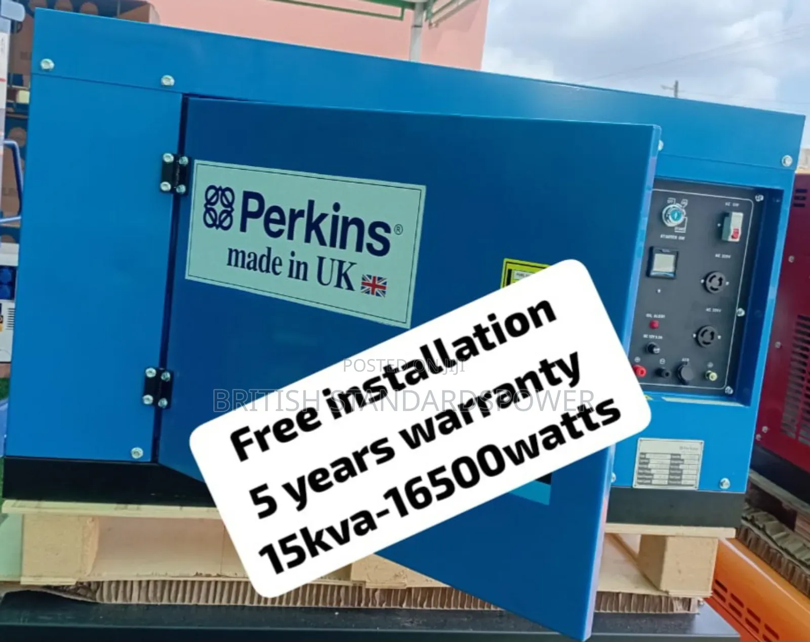 Outstanding Horsepower 15kva Silent Diesel Generator