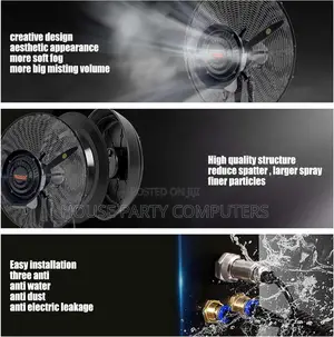 30" Ndustrial Mist Fan